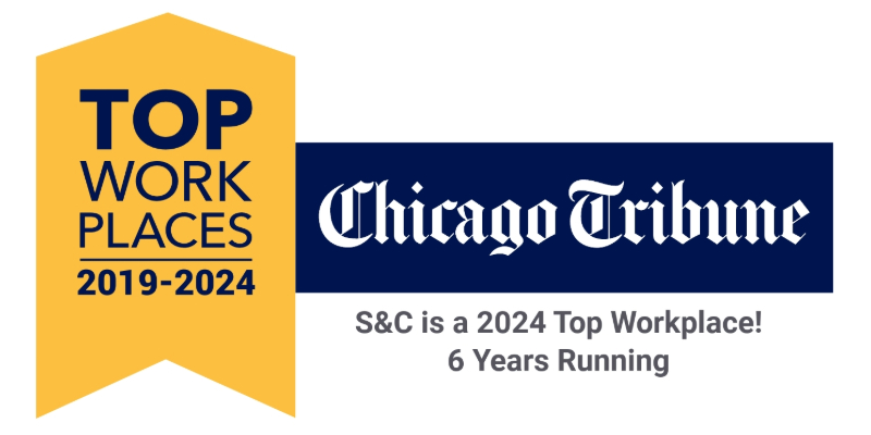 Chicago Tribune Top Work Places 2019-2024 Logo Chicago Tribune Top Work Places 2019-2024 Logo